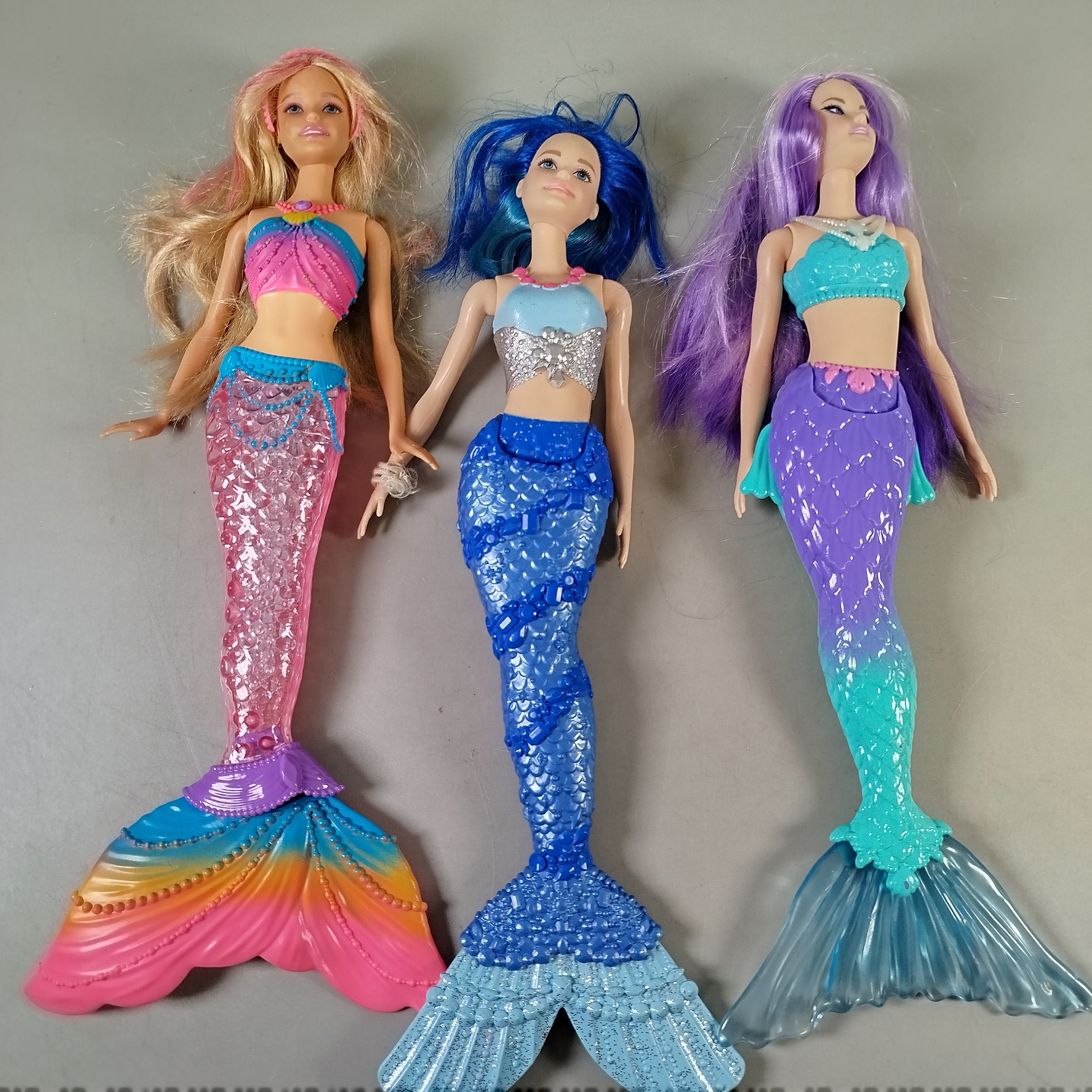 Barbie Meerjungfrauen Set von 3 Puppen – mit Lichtfunktion